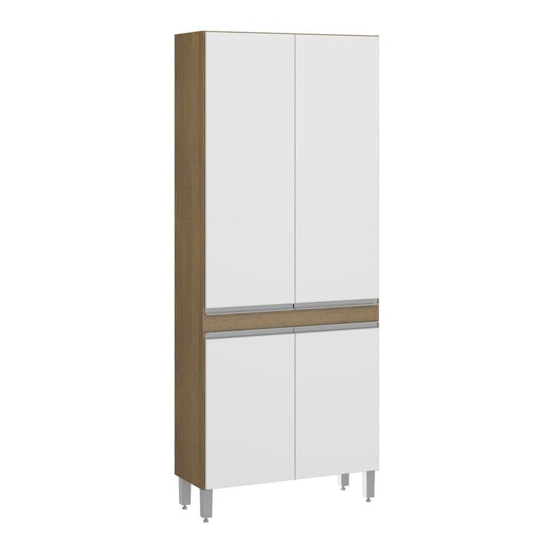 Paneleiro Duplo Cozinha Sabrina 4 Portas 6 Prateleiras 0452